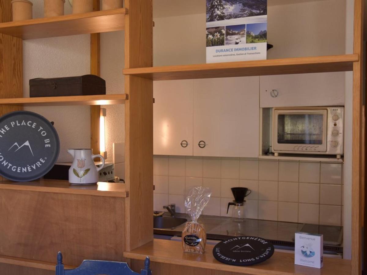 Appartement Cosy 2 Pieces Au Pied Des Pistes, Parking Et Casier A Skis - Fr-1-266-62 Montgenevre Ngoại thất bức ảnh